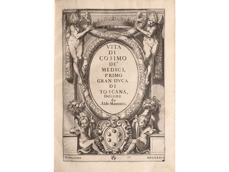Aldo Manuzio - Vita di Cosimo De’ Medici, Primo Gran Duca di Toscana