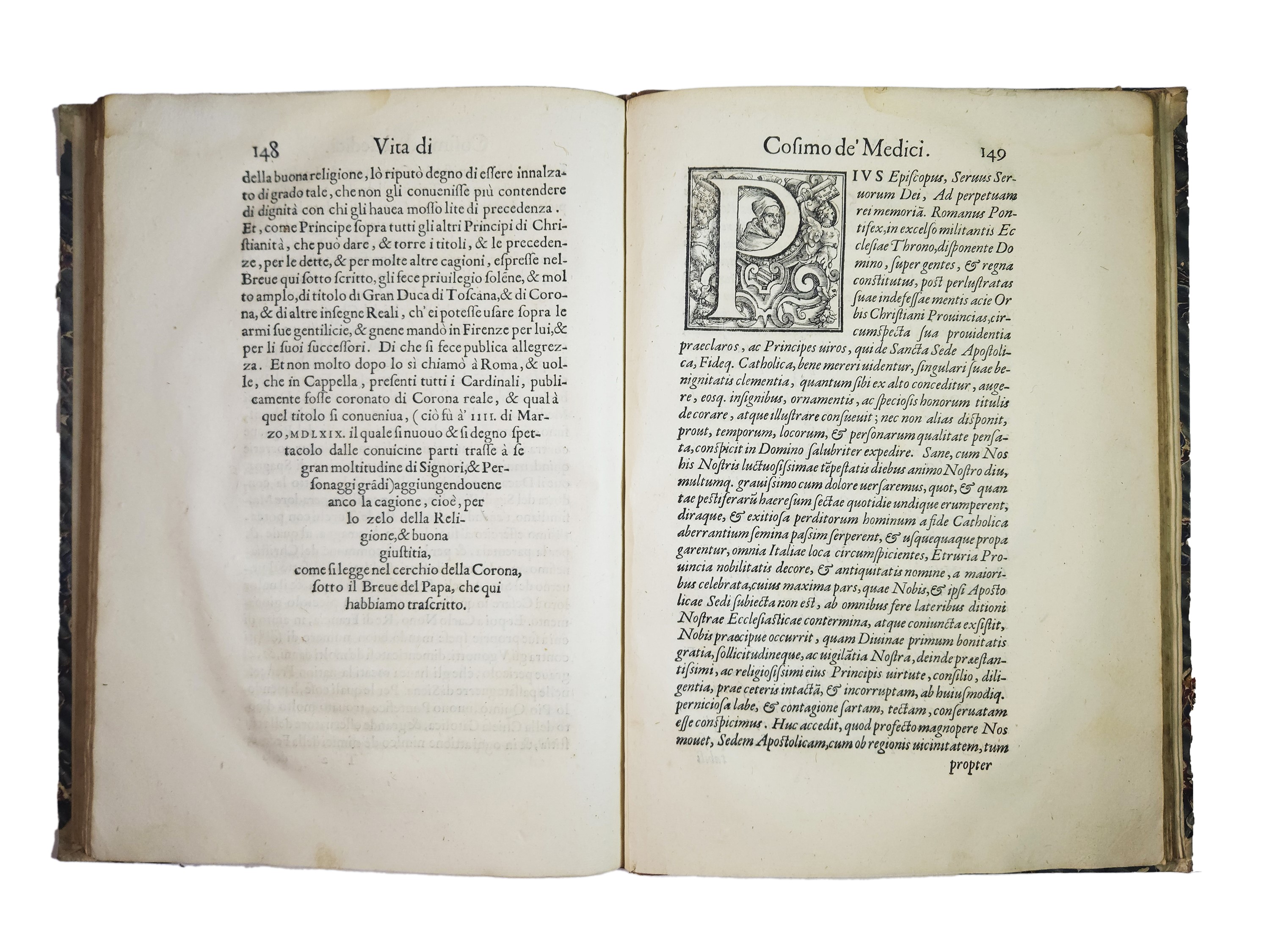 Aldo Manuzio - Vita di Cosimo De’ Medici, Primo Gran Duca di Toscana