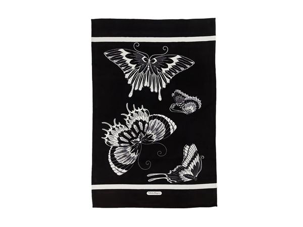 Salvatore Ferragamo - Chenille sea towel