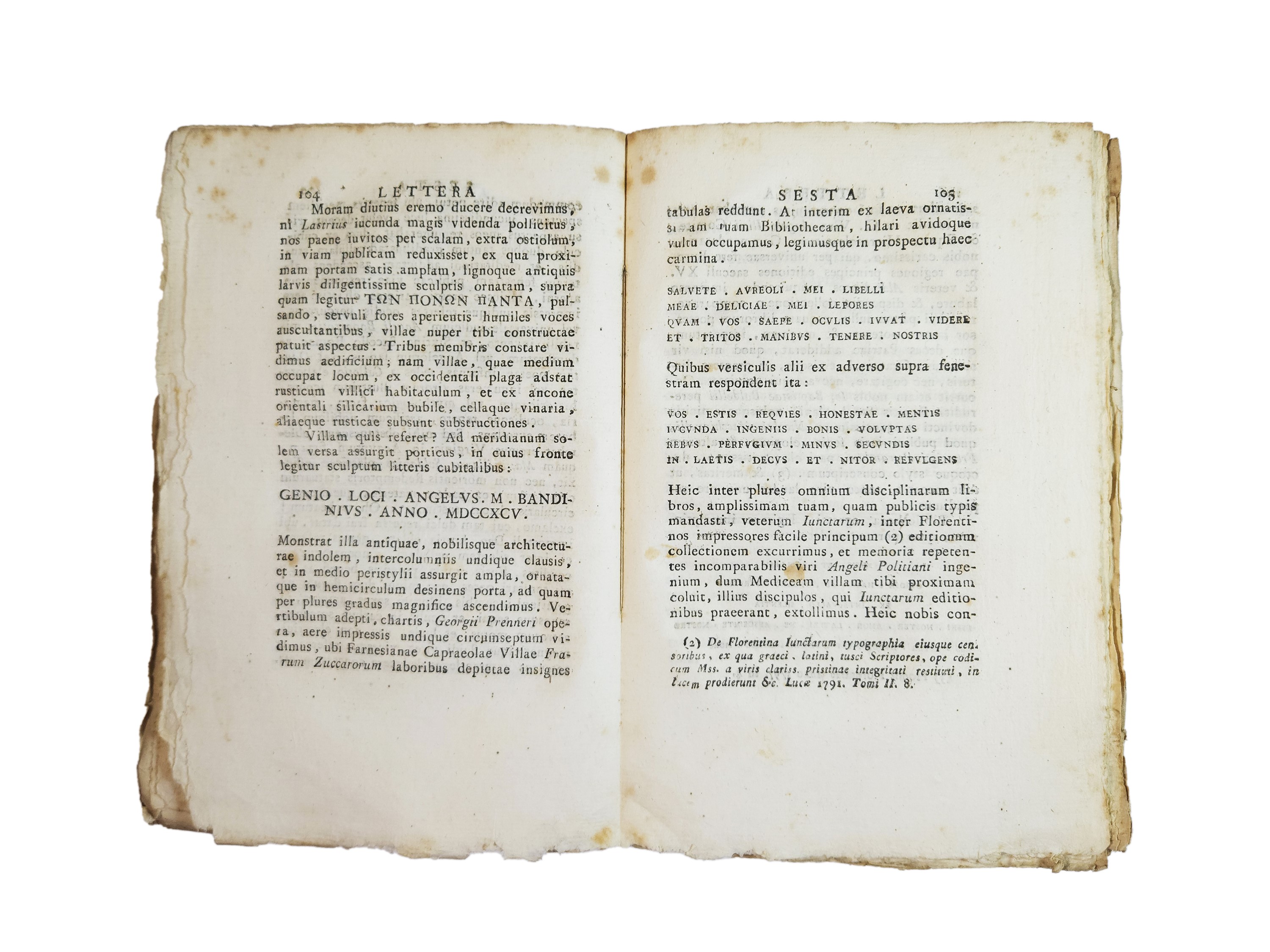 Lettere XII nelle quali si ricerca e s’illustra l’antica e moderna situazione della città di Fies...