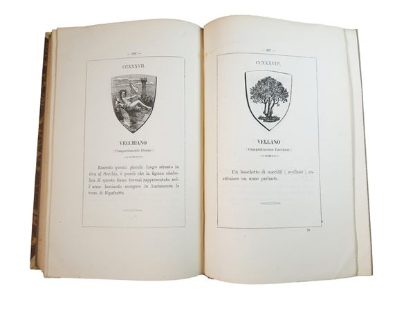 Luigi Passerini - Le Armi dei municipj toscani illustrate