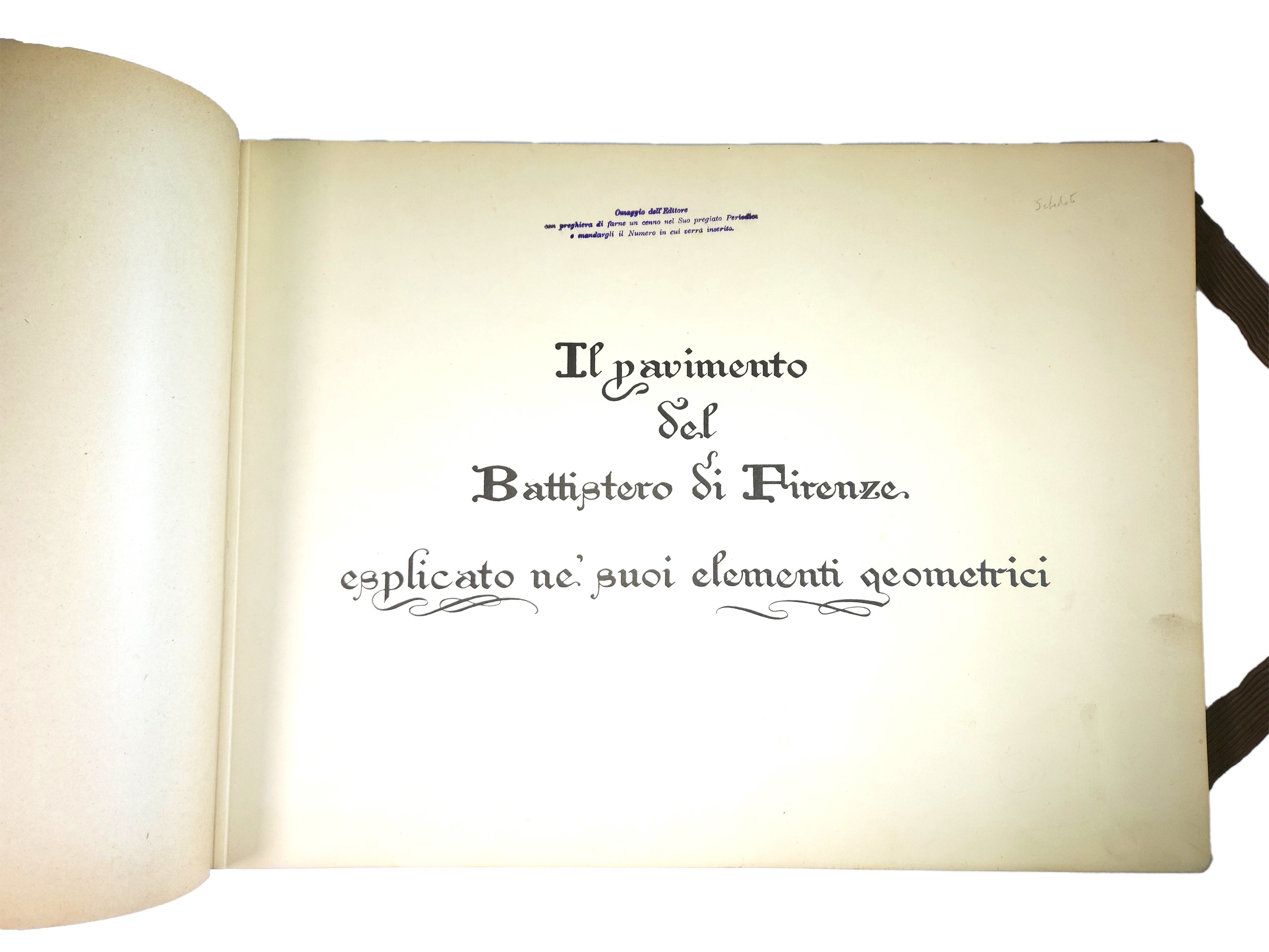 Antonio Lumachi - Memorie Storiche Dell’antichissima Basilica di S. Gio. Batista di Firenze