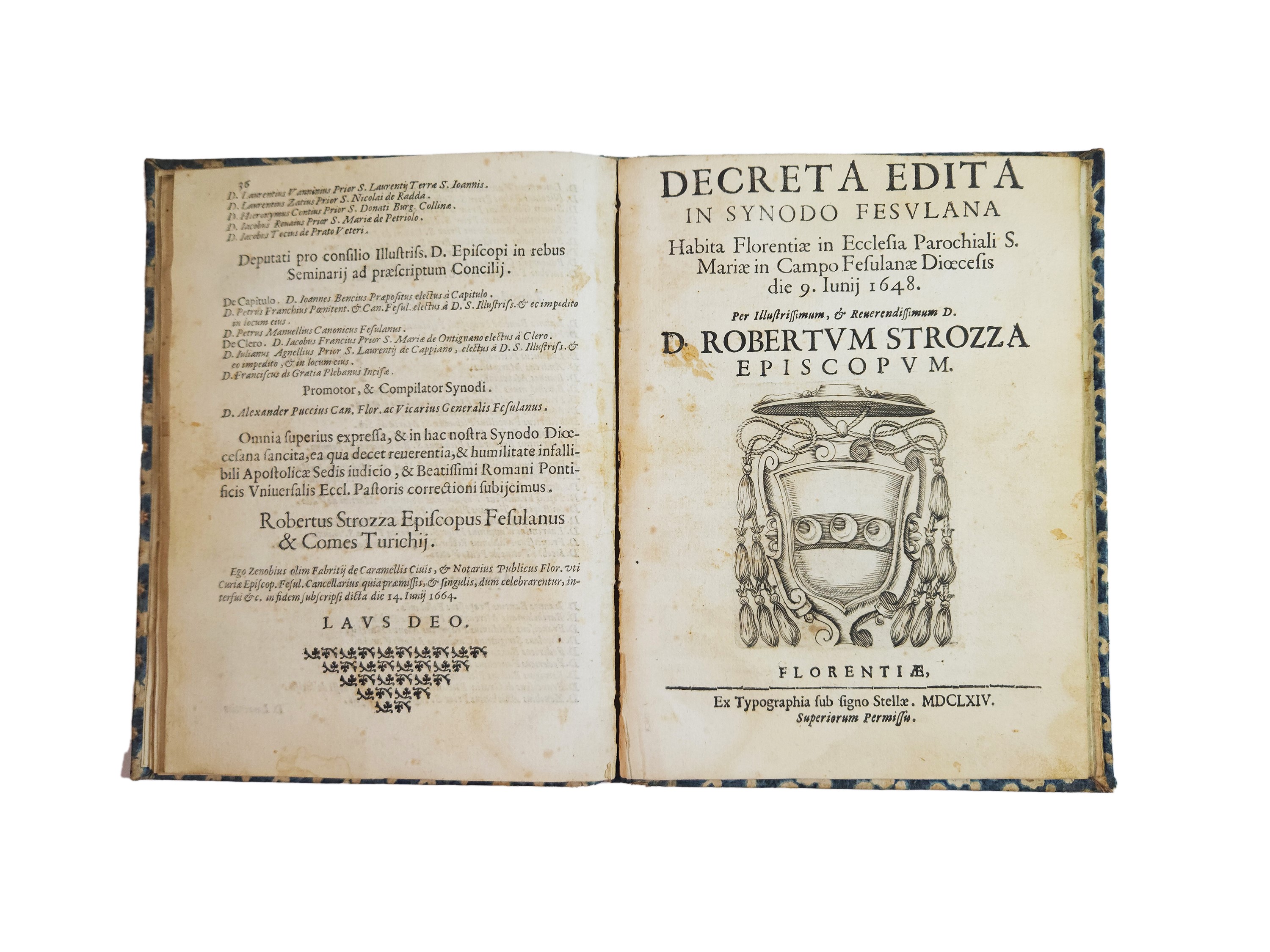 Decreta Synodi Dioecesanae Habitae Florentiae