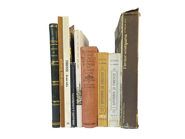 Miscellanea di libri d’epoca su Firenze e dintorni