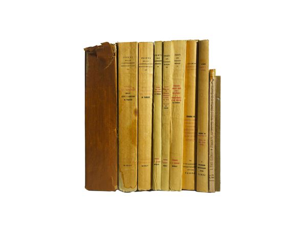 Vintage books on Florence and Tuscany: Arts and Crafts