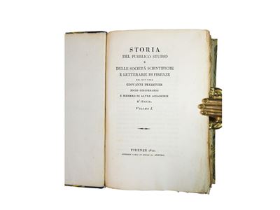 Storia del Pubblico Studio e delle Società Scientifiche e Letterarie di Firenze