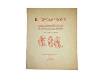 Il Decamerone di Messer Giovanni Boccaccio Illustrato da Tito Lessi