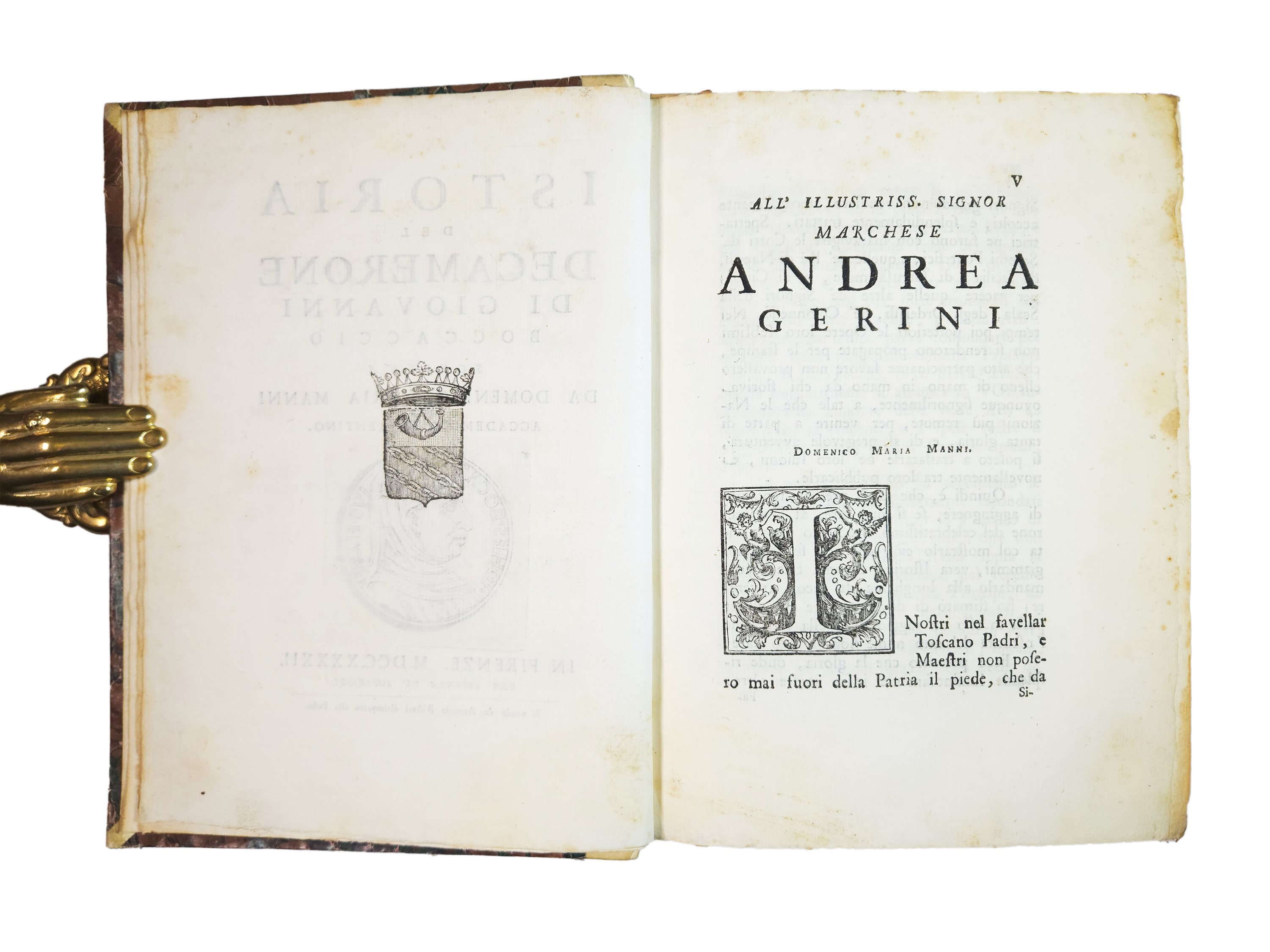 Domenico Maria Manni - Istoria del Decamerone di Giovanni Boccaccio