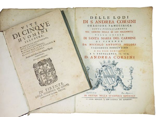 Silvano Razzi - Vite di cinque huomini illustri