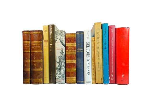 Vintage books on Florence and Tuscany