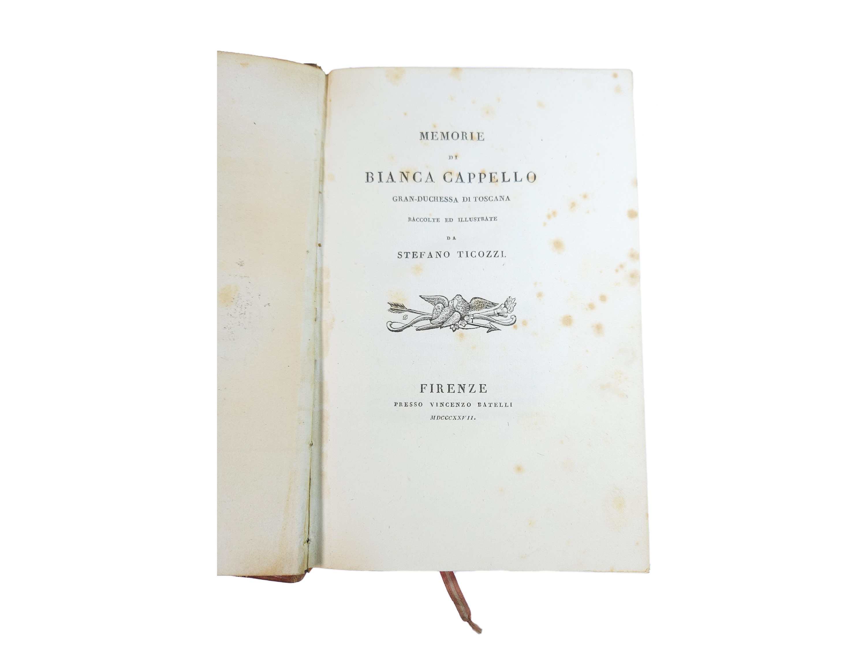 Memorie di Bianca Cappello Gran-Duchessa di Toscana