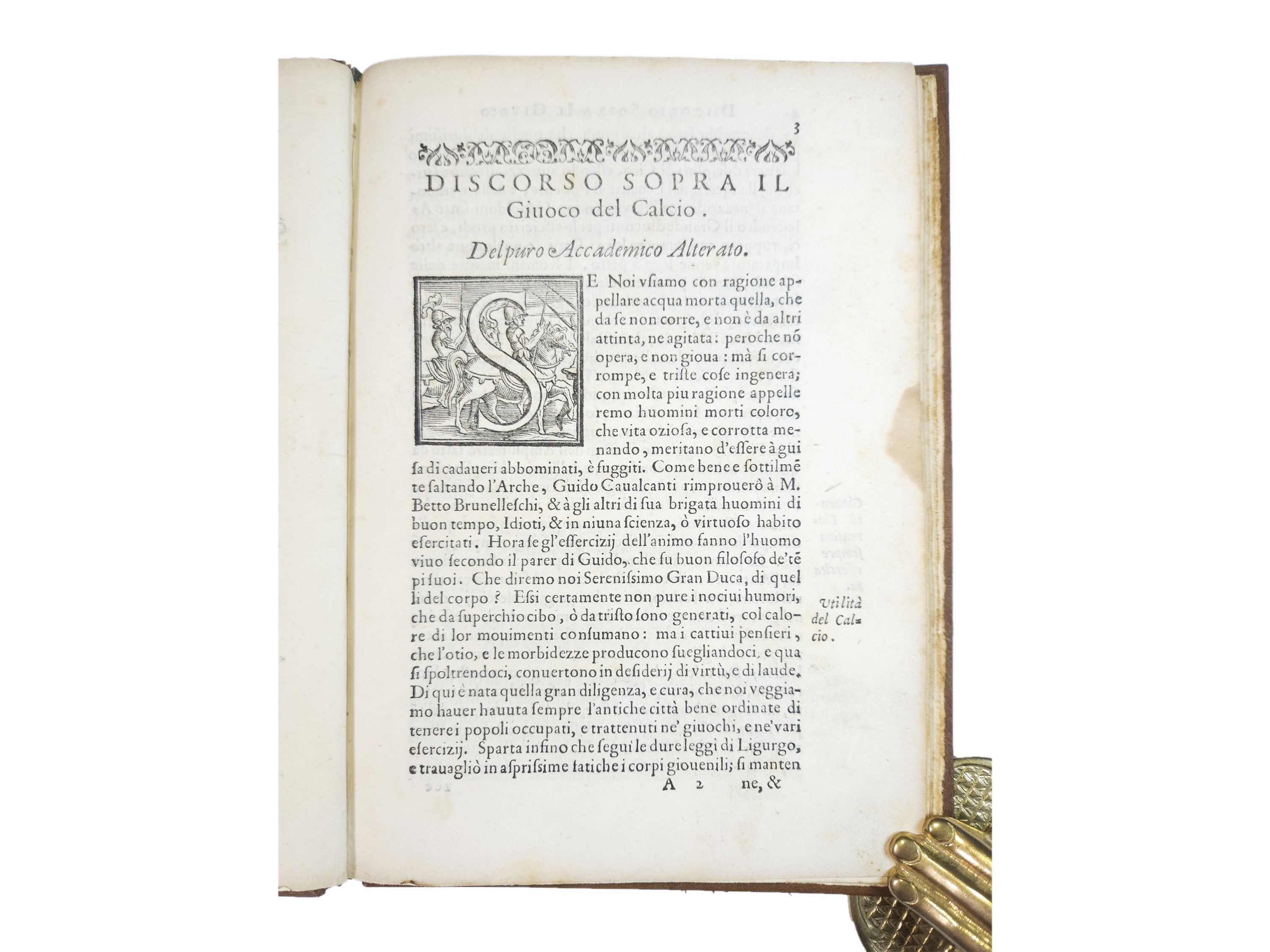 Discorso sopra il giuoco del calcio fiorentino