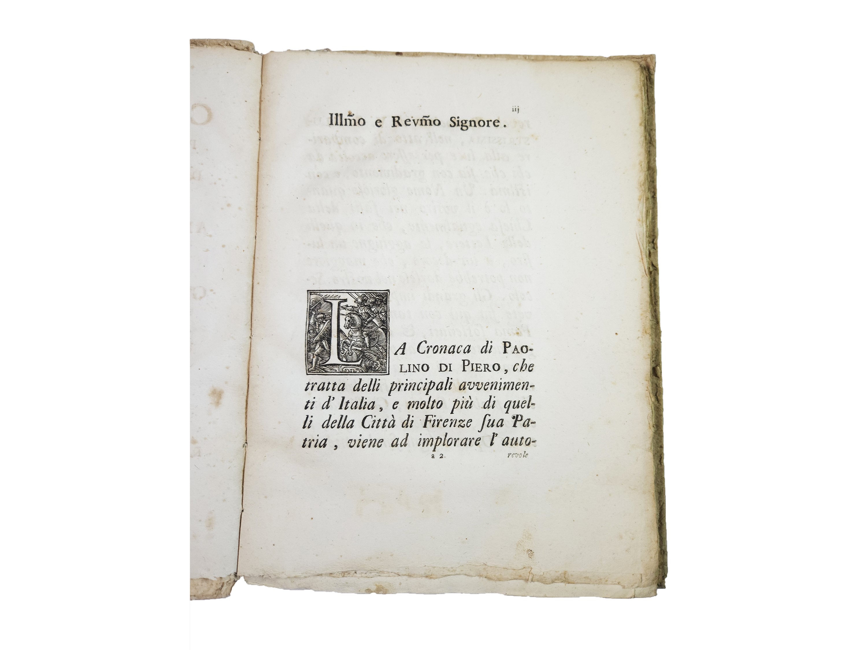 Cronica di Paolino Pieri Fiorentino delle Cose D’italia Dall'anno 1080 Fino All'anno 1305