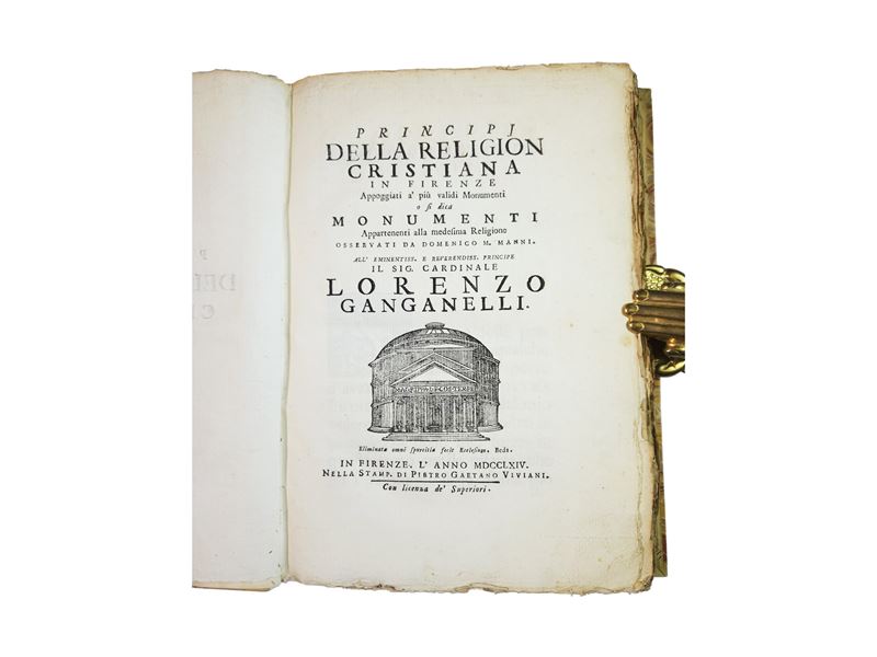 Principj della religion cristiana in Firenze