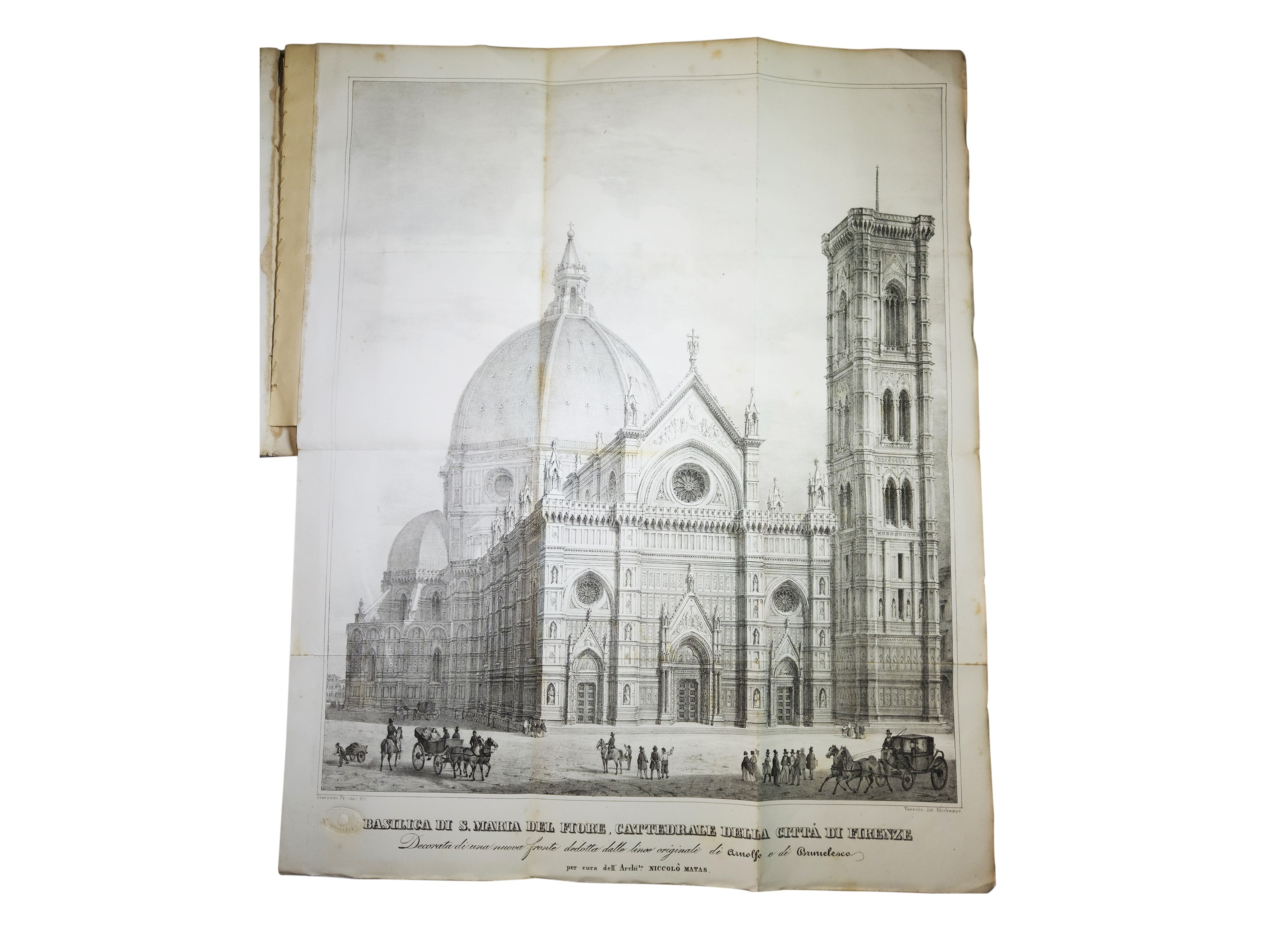 Dimostrazione del progetto del Cav. Prof. Architetto Niccolò Matas