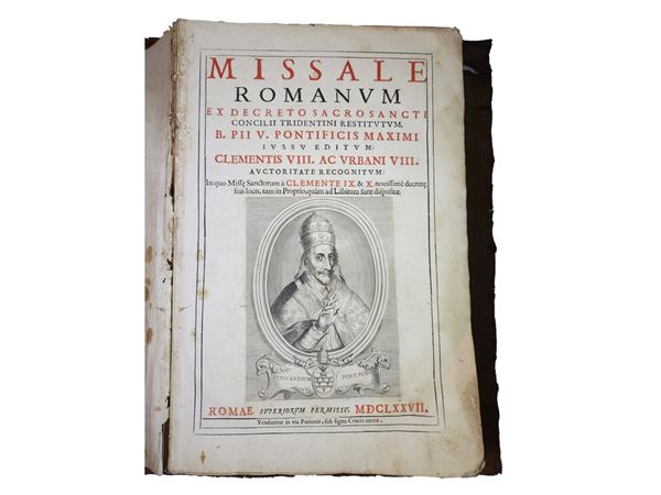 Missale Romanum ex decreto sacrosancti Concilii Tridentini restitutum