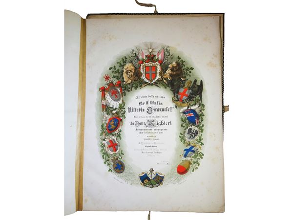 Albo per la memoria del sesto centenario celebrato in Firenze a onore di Dante Alighieri l’anno 1865