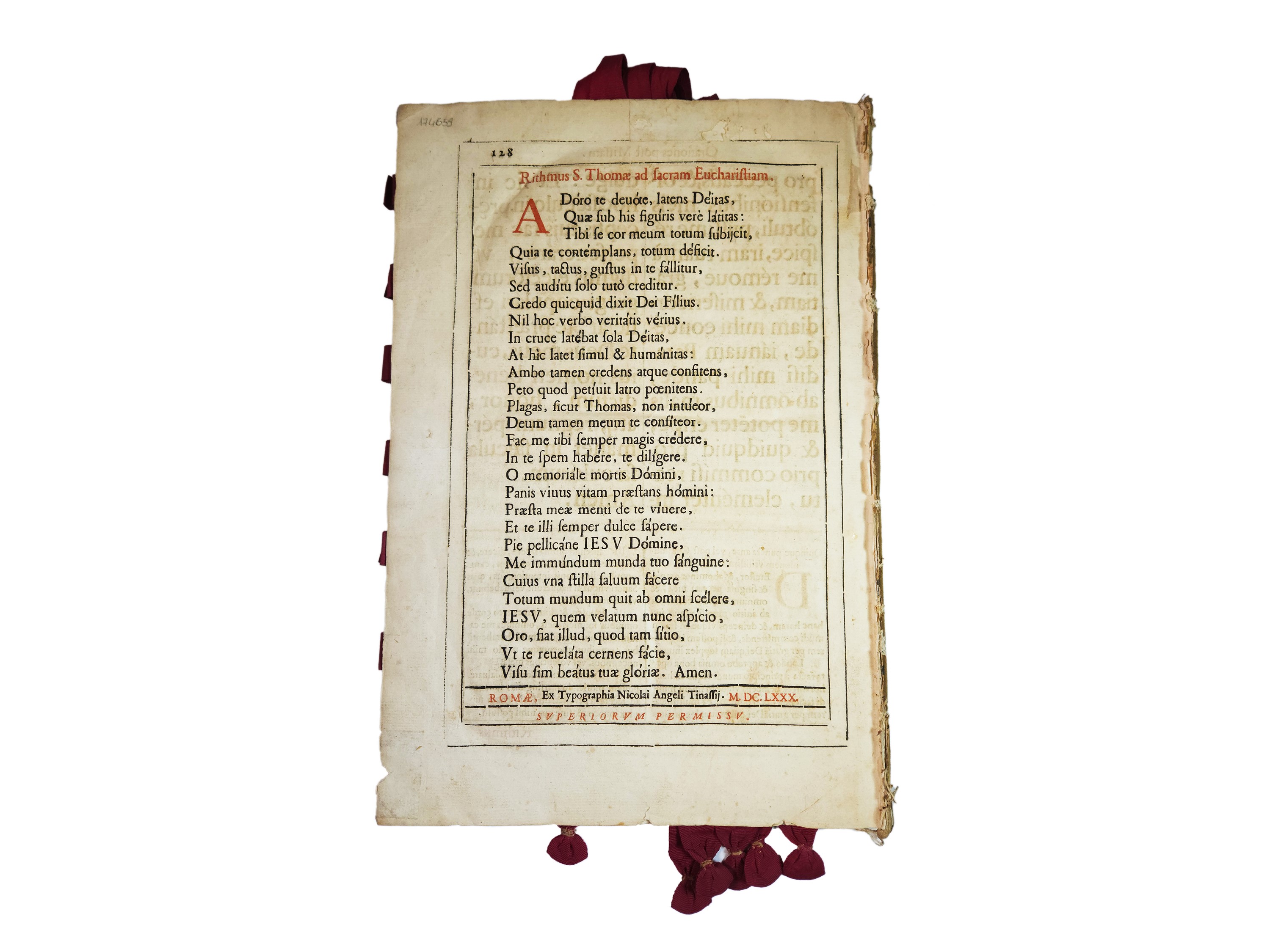 Canon Missae ad usum episcoporum ac praelatorum solemniter