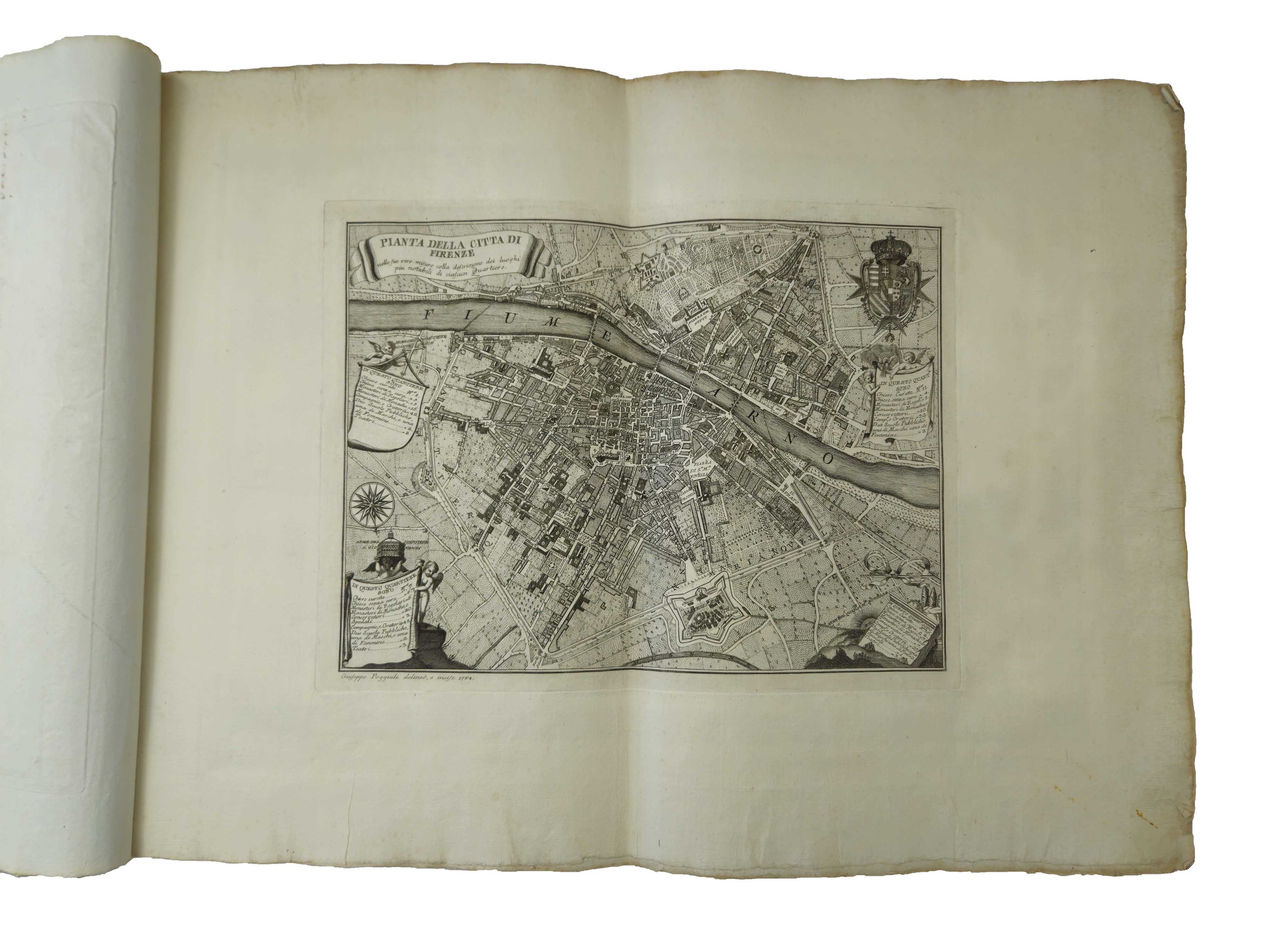 Raccolta Delle più belle Vedute e Prospettive della Città di Firenze