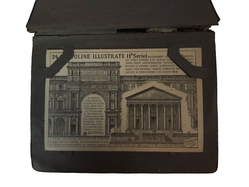 24 Cartoline illustrate (1a Serie) riguardanti la città di Firenze