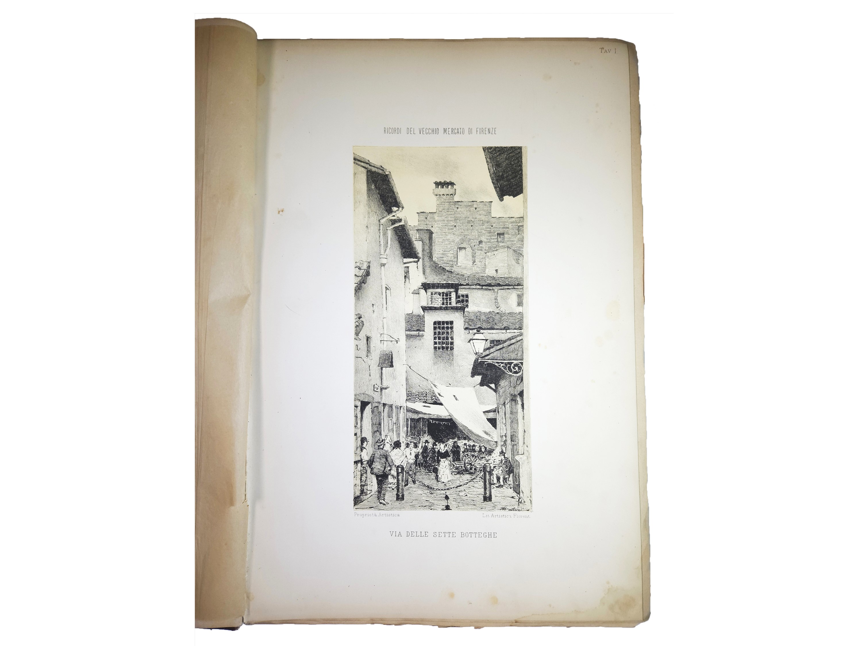 Guido Carocci - Ricordi del Vecchio Mercato di Firenze