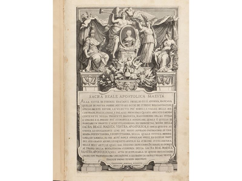 Giuseppe Zocchi - Scelta di XXIV Vedute delle Principali Contrade, Piazze, Chiese e Palazzi della...