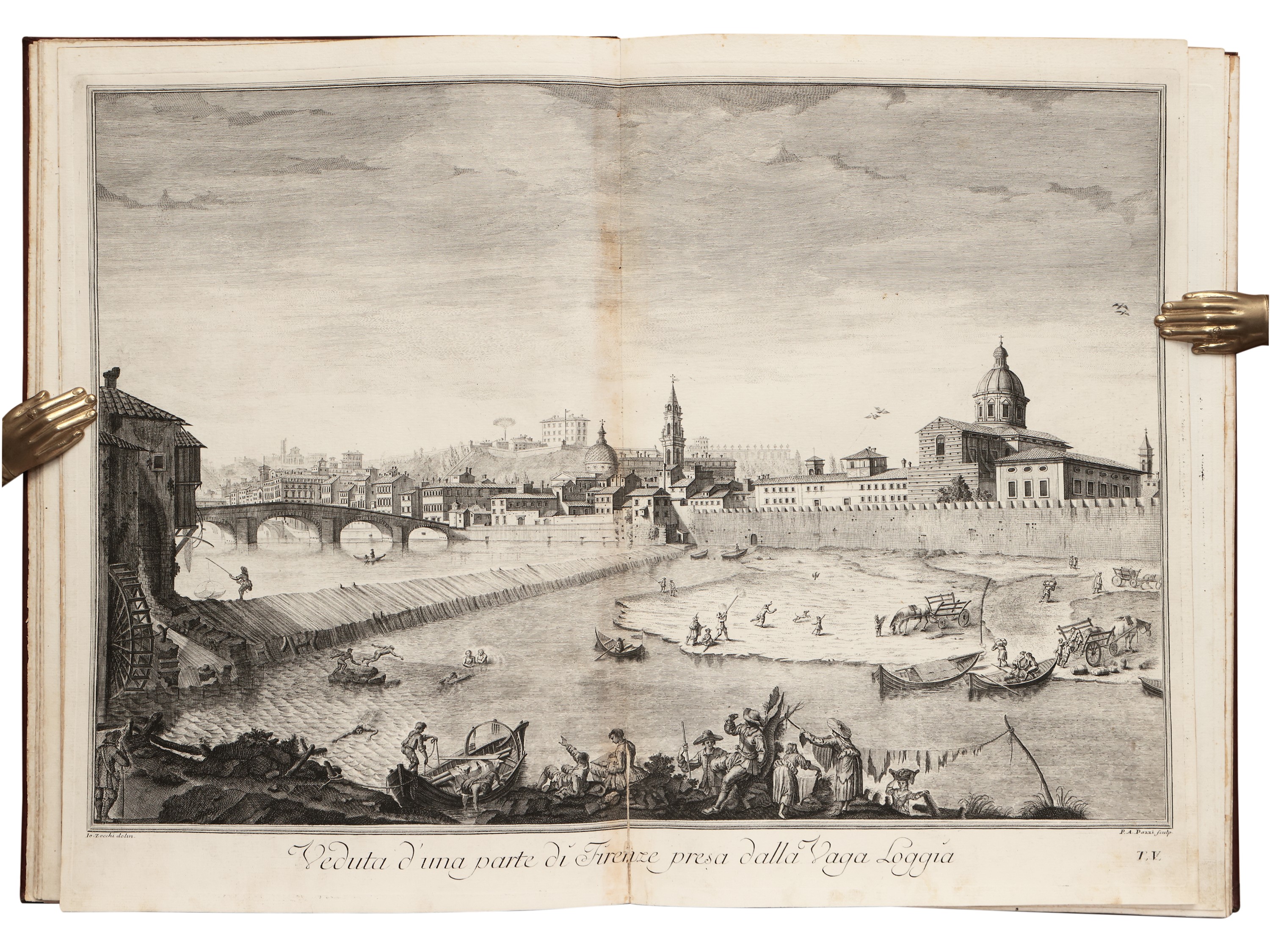 Giuseppe Zocchi - Scelta di XXIV Vedute delle Principali Contrade, Piazze, Chiese e Palazzi della...