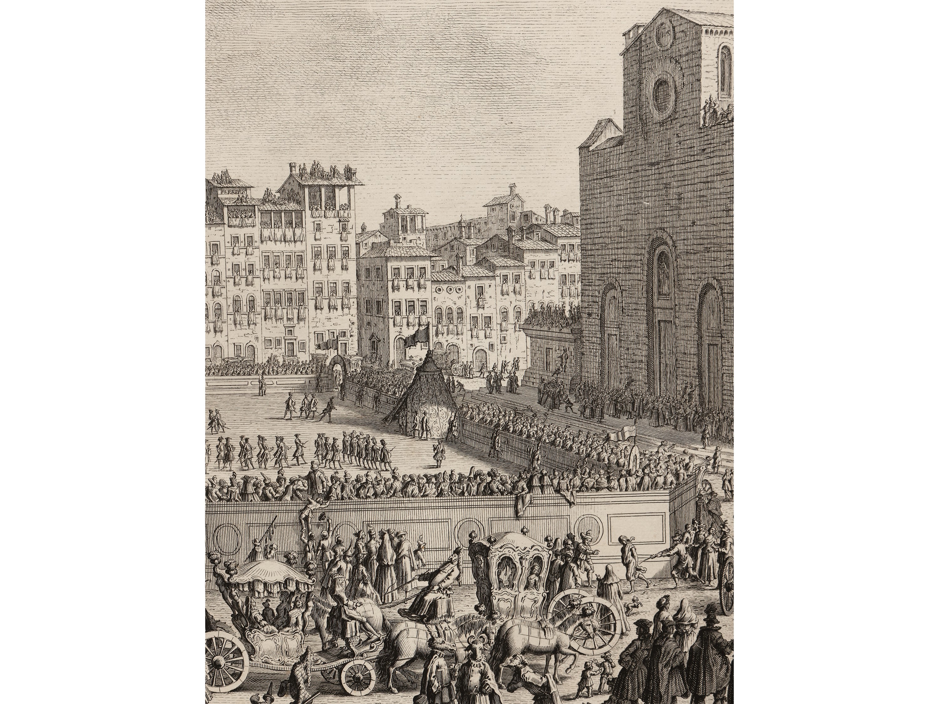 Giuseppe Zocchi - Scelta di XXIV Vedute delle Principali Contrade, Piazze, Chiese e Palazzi della...