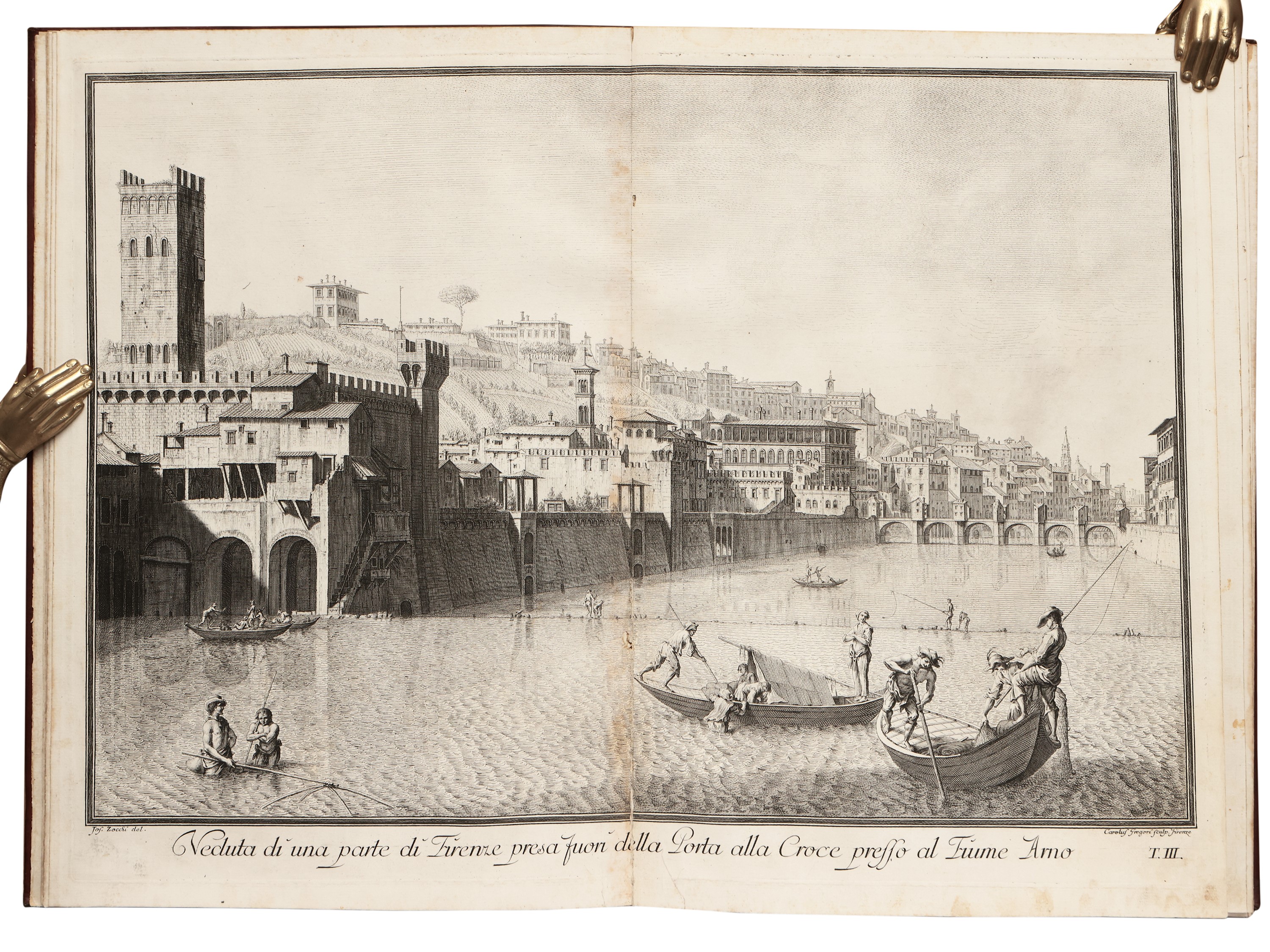 Giuseppe Zocchi - Scelta di XXIV Vedute delle Principali Contrade, Piazze, Chiese e Palazzi della...