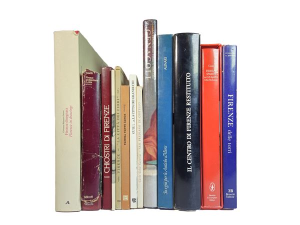 Miscellanea of books on Florence