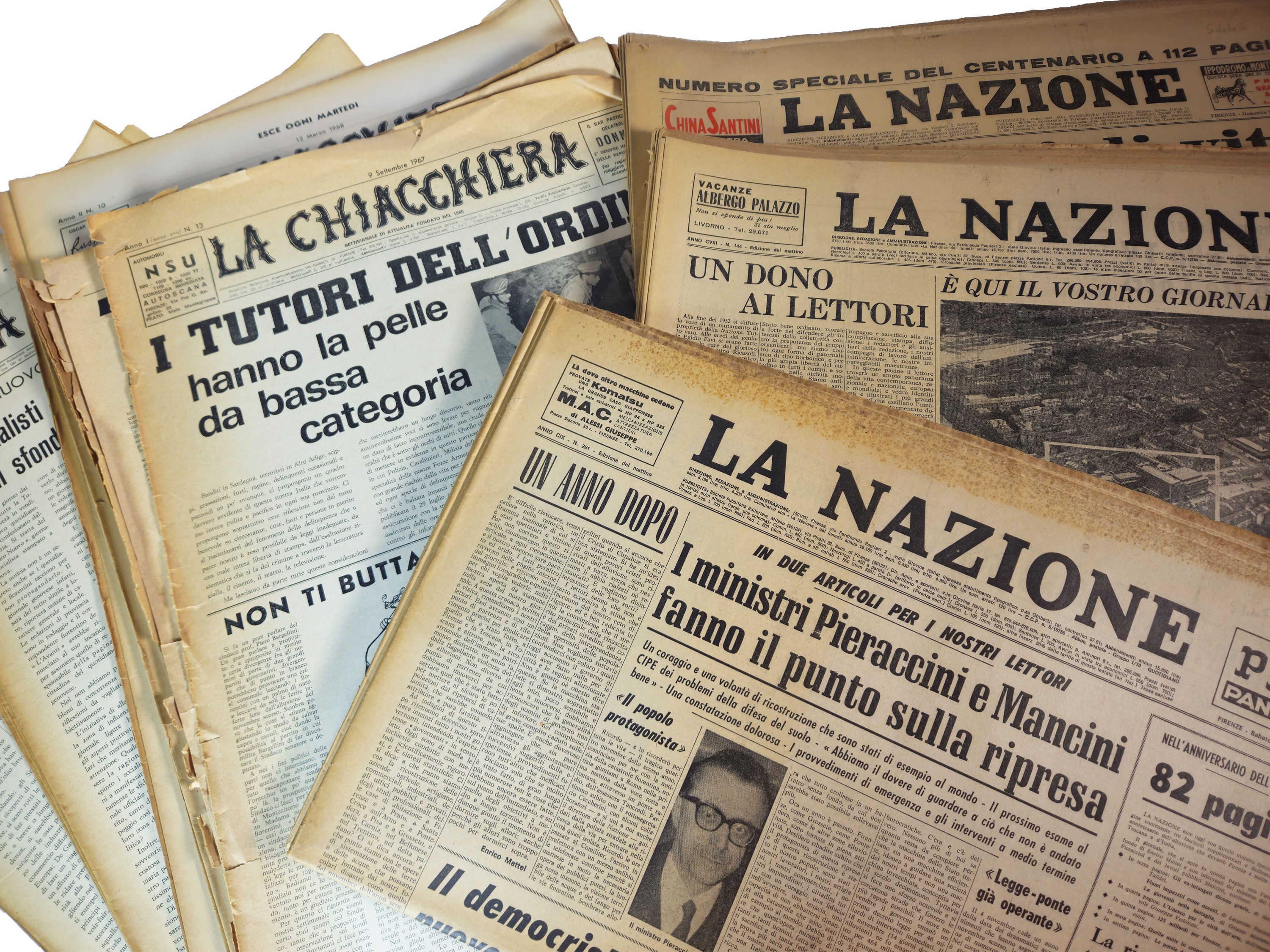 Raccolta di libri e opuscoli d’epoca su Firenze e la Toscana