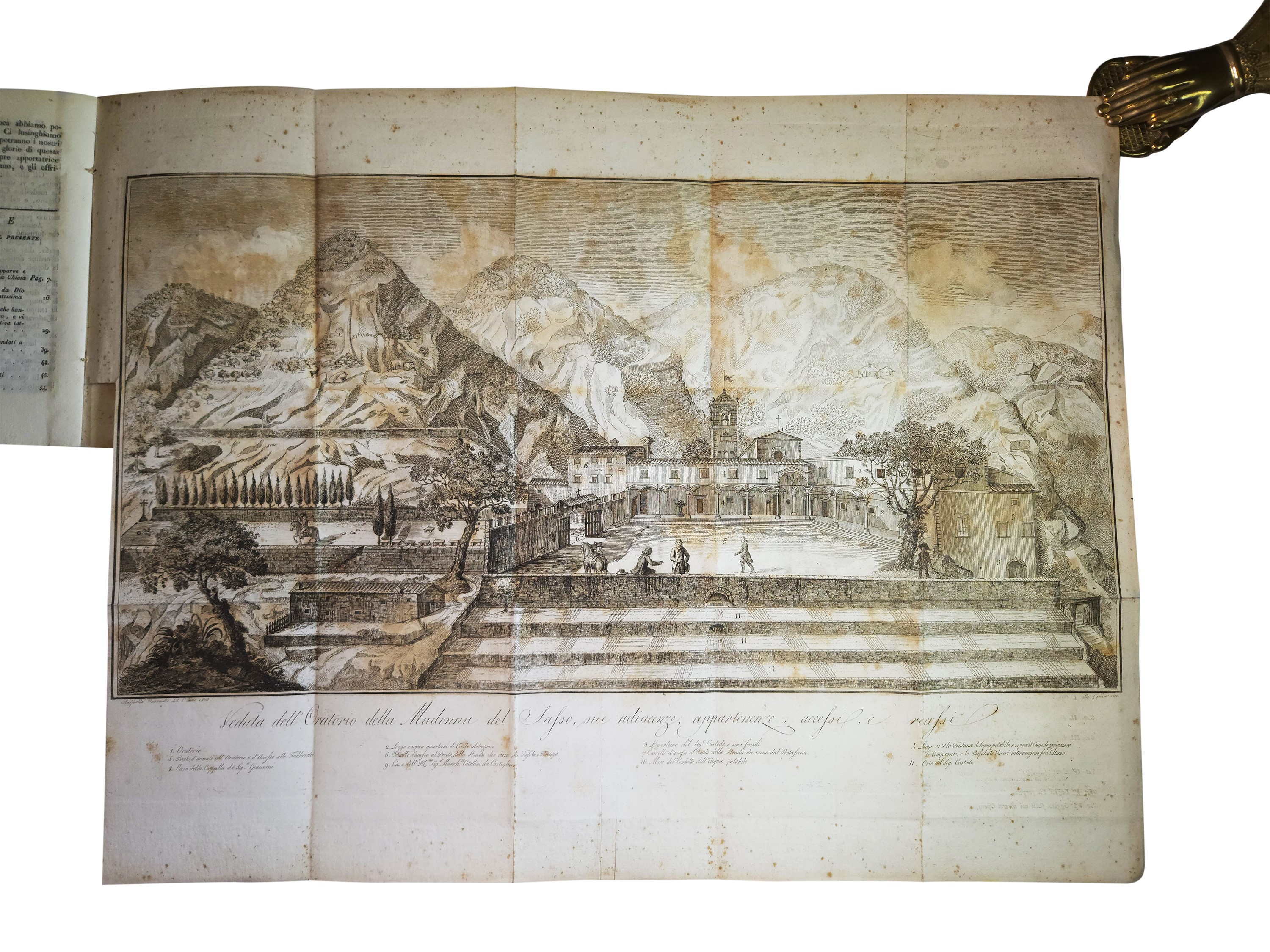 Compendio Istorico Dell’origine Dell’antico Oratorio della Madonna del Sasso