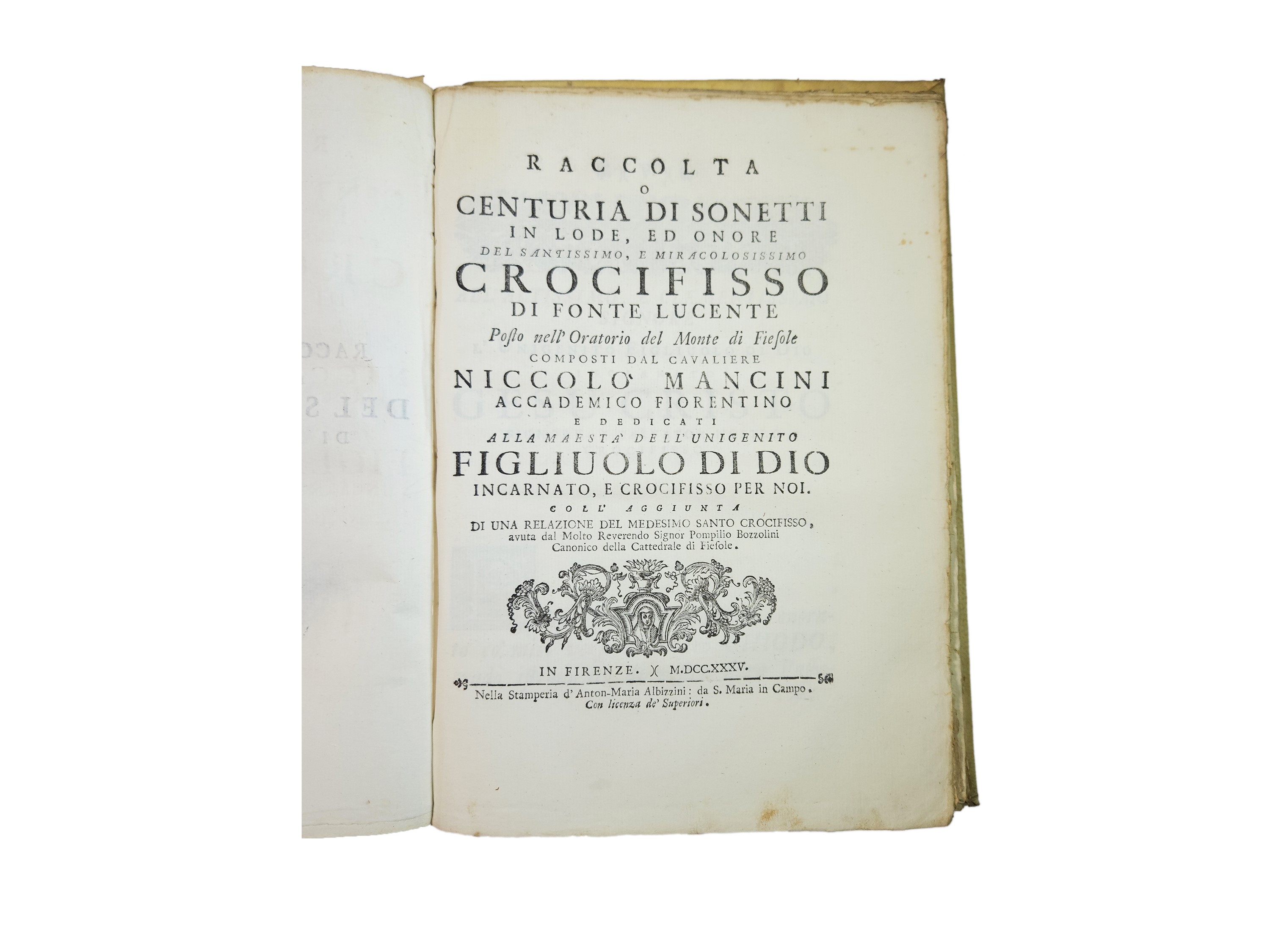 Orazioni o discorsi istorici sopra l’antica città di Fiesole