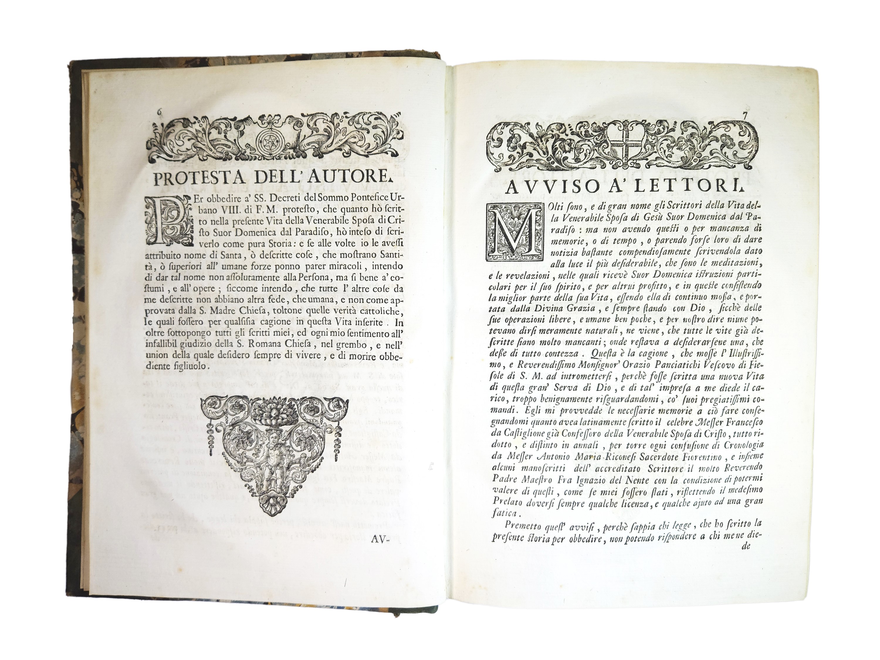 Intera narrazione Della Vita, Costumi, e Intelligenze Spirituali della venerabile sposa di Gesù