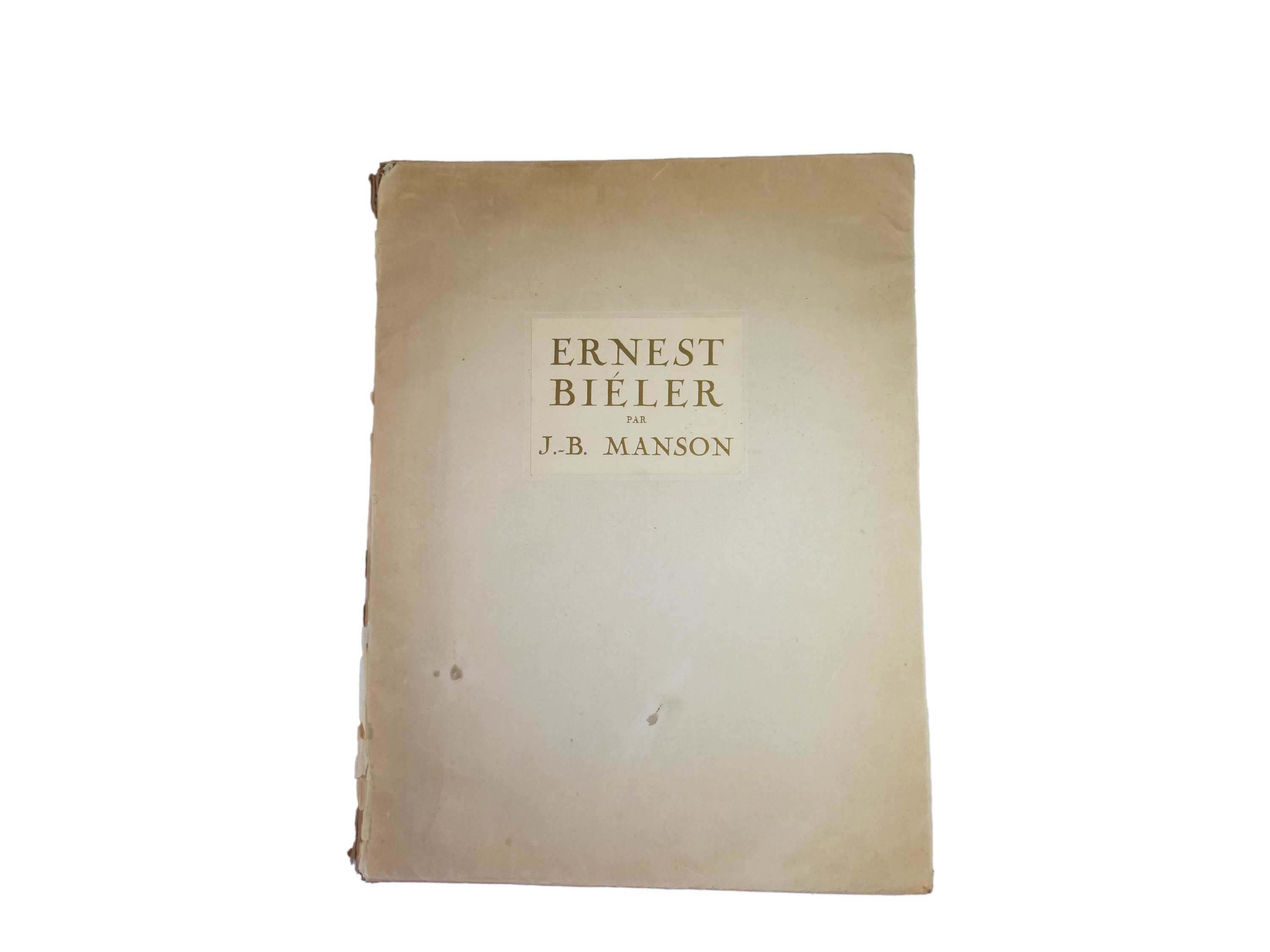 Ernest Biéler Peintre suisse par J.B. Manson