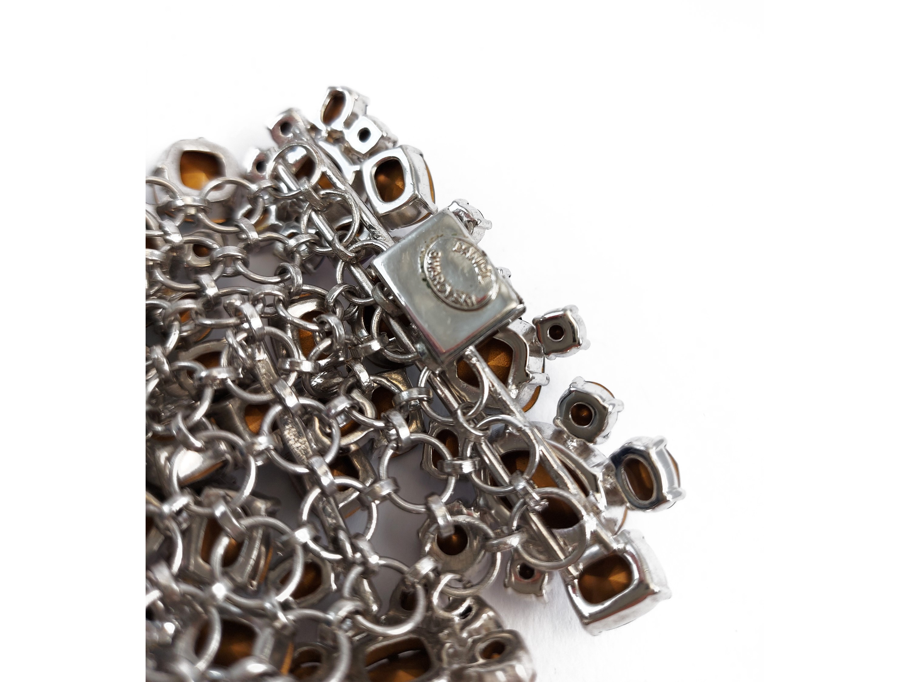 Swarovski - Importante Bracciale con Cristalli Multicolor