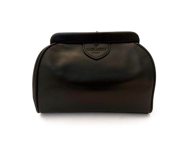 Gherardini - Black leather clutch bags