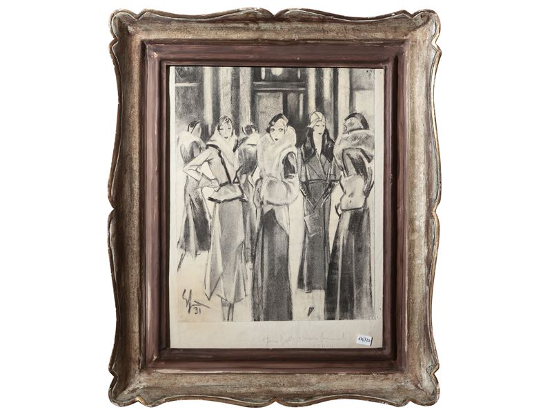 Enrico Sacchetti - Figure Femminili 1931