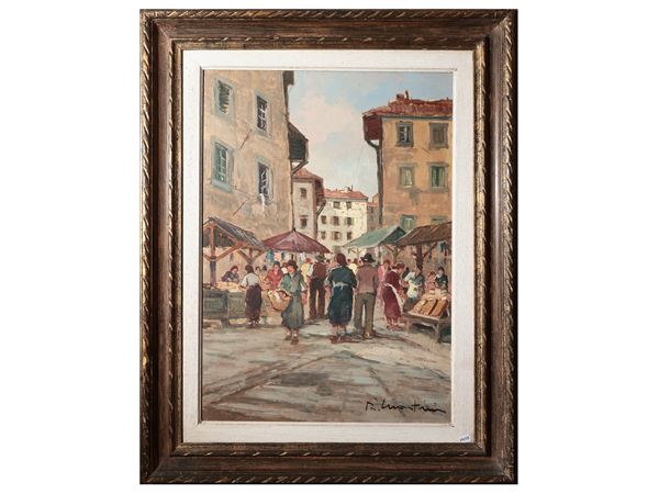 Renzo Martini : Market  - Auction Dèballage. Deals at Auction - Maison Bibelot - Casa d'Aste Firenze - Milano