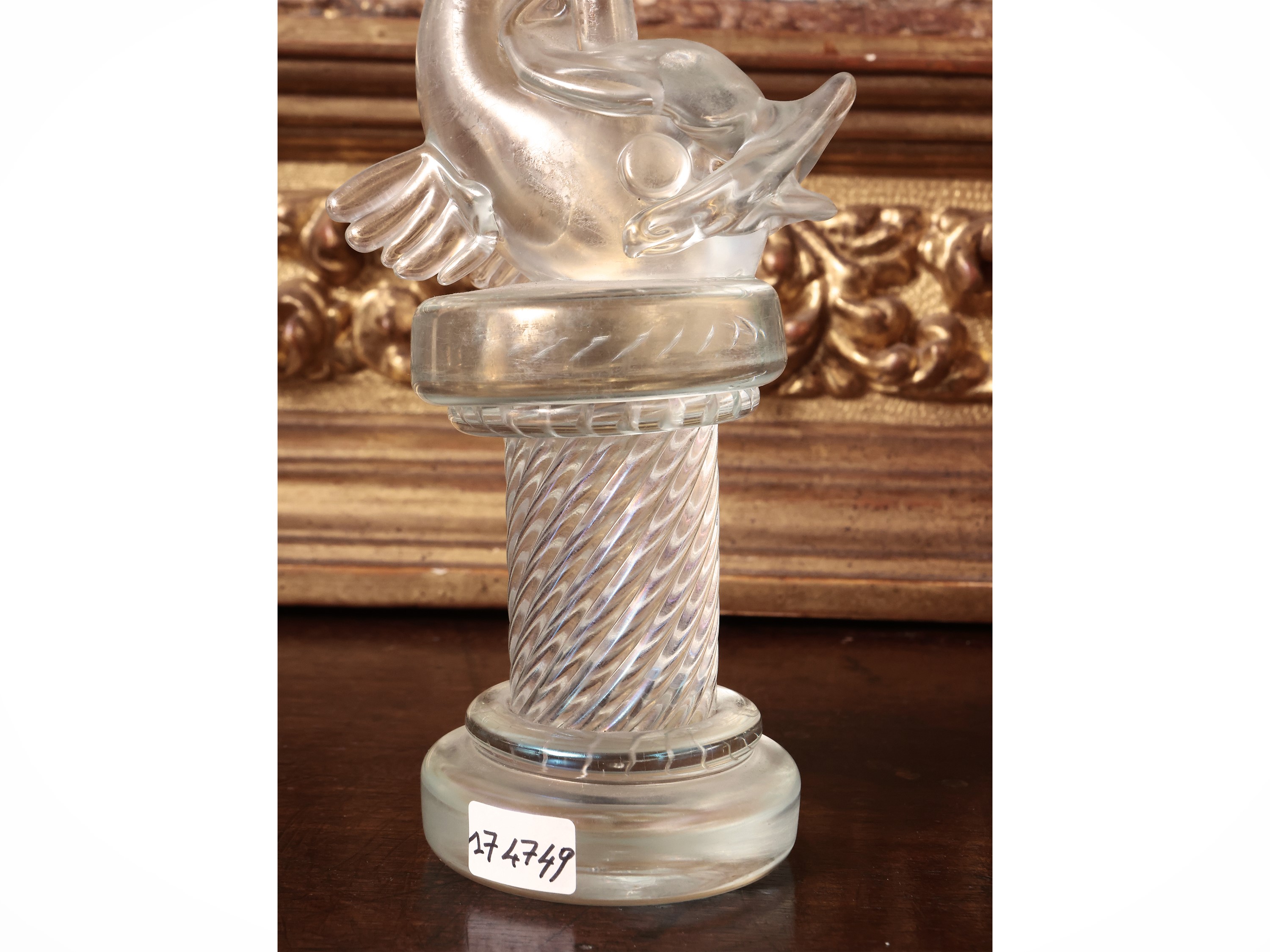 Scultura di Tritone in Vetro