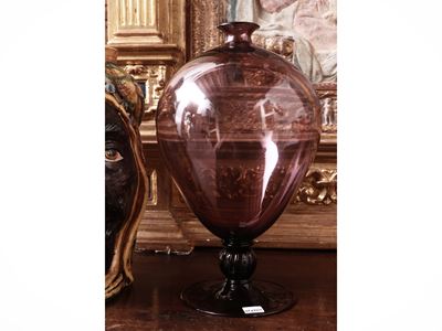 Vaso "veronese" Vittorio Zecchin per Venini