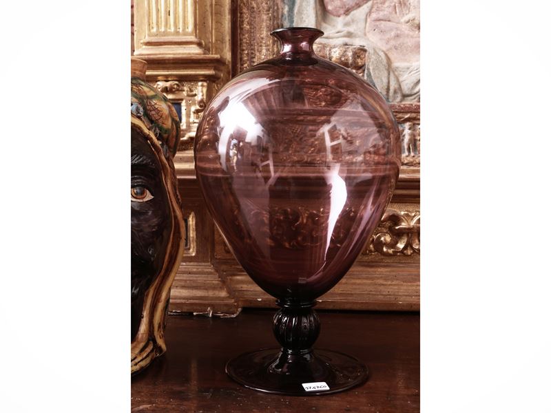 Vaso "veronese" Vittorio Zecchin per Venini