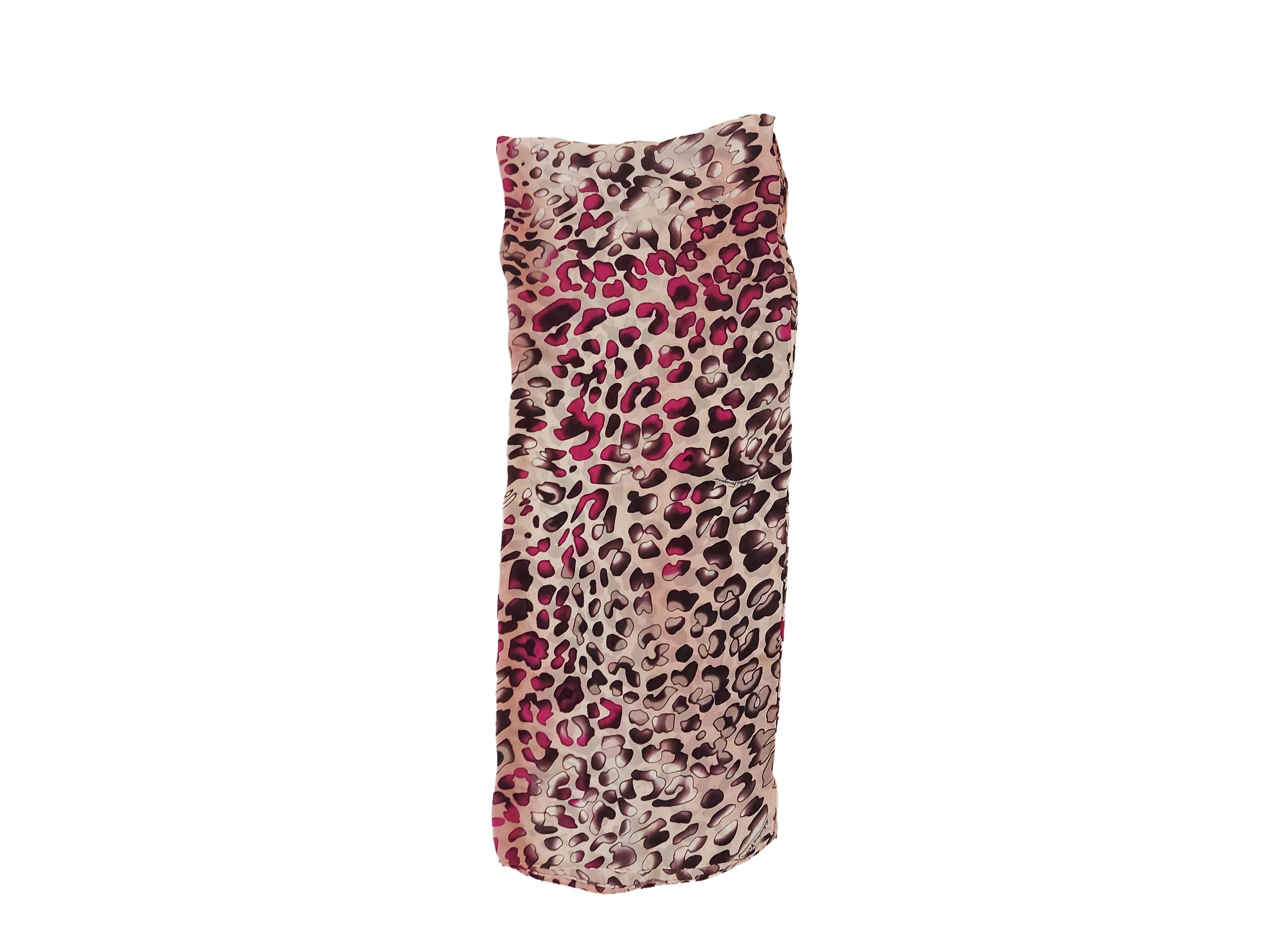 Salvatore Ferragamo - Stola in Seta Animalier
