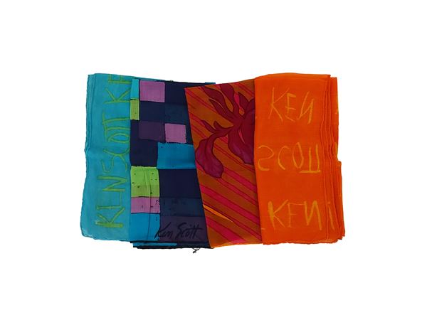 Ken Scott - Four cotton scarf