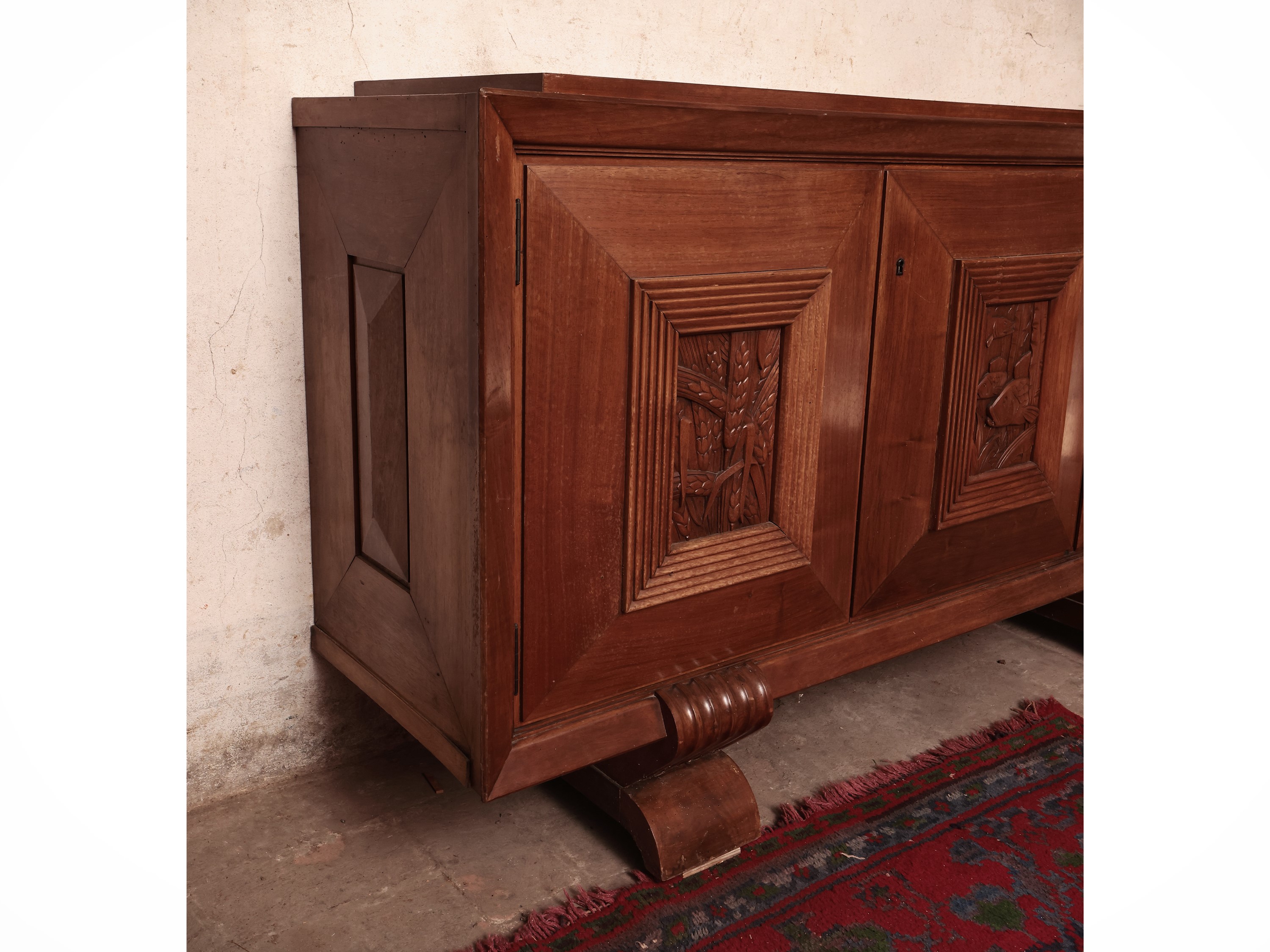 Pier Luigi Colli - Credenza in Noce, Anni Trenta