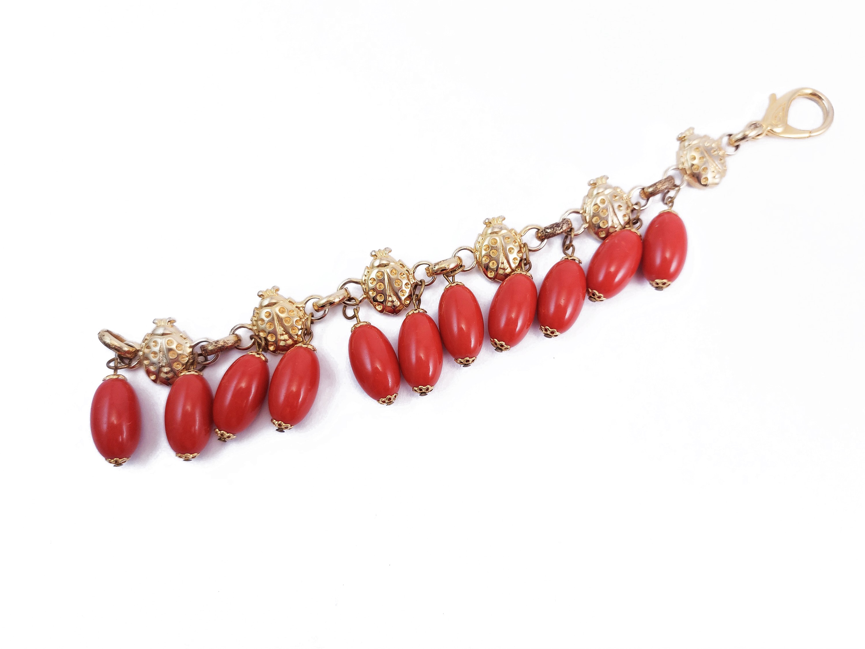 Parure Collana, Bracciale e Orecchini in metallo golden tone