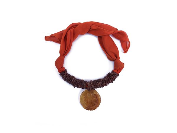 Two ethnic necklaces