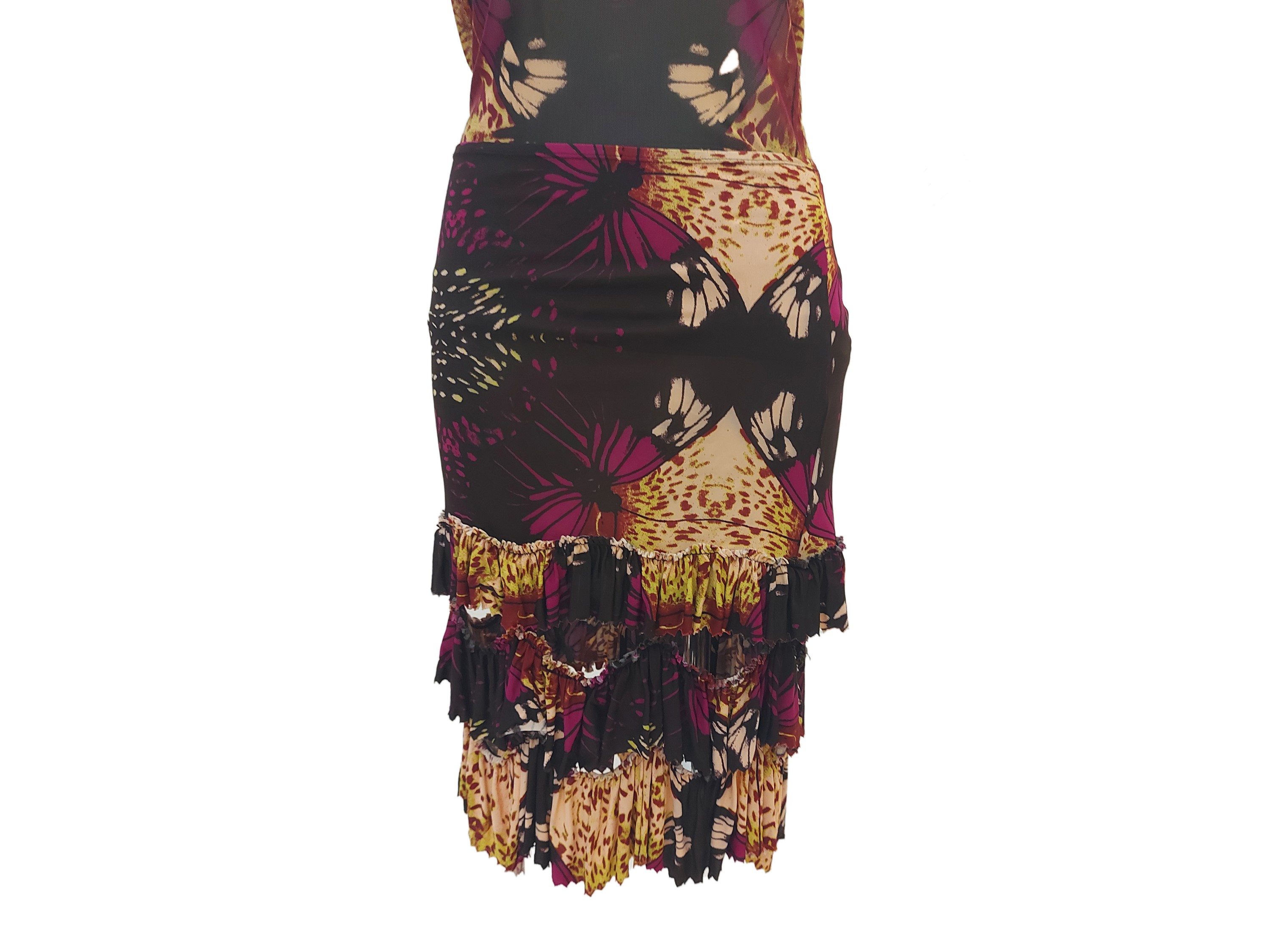 Jean Paul Gautier - Completo in rayon fantasia