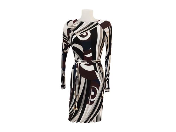Emilio Pucci - Abito in viscosa fantasia