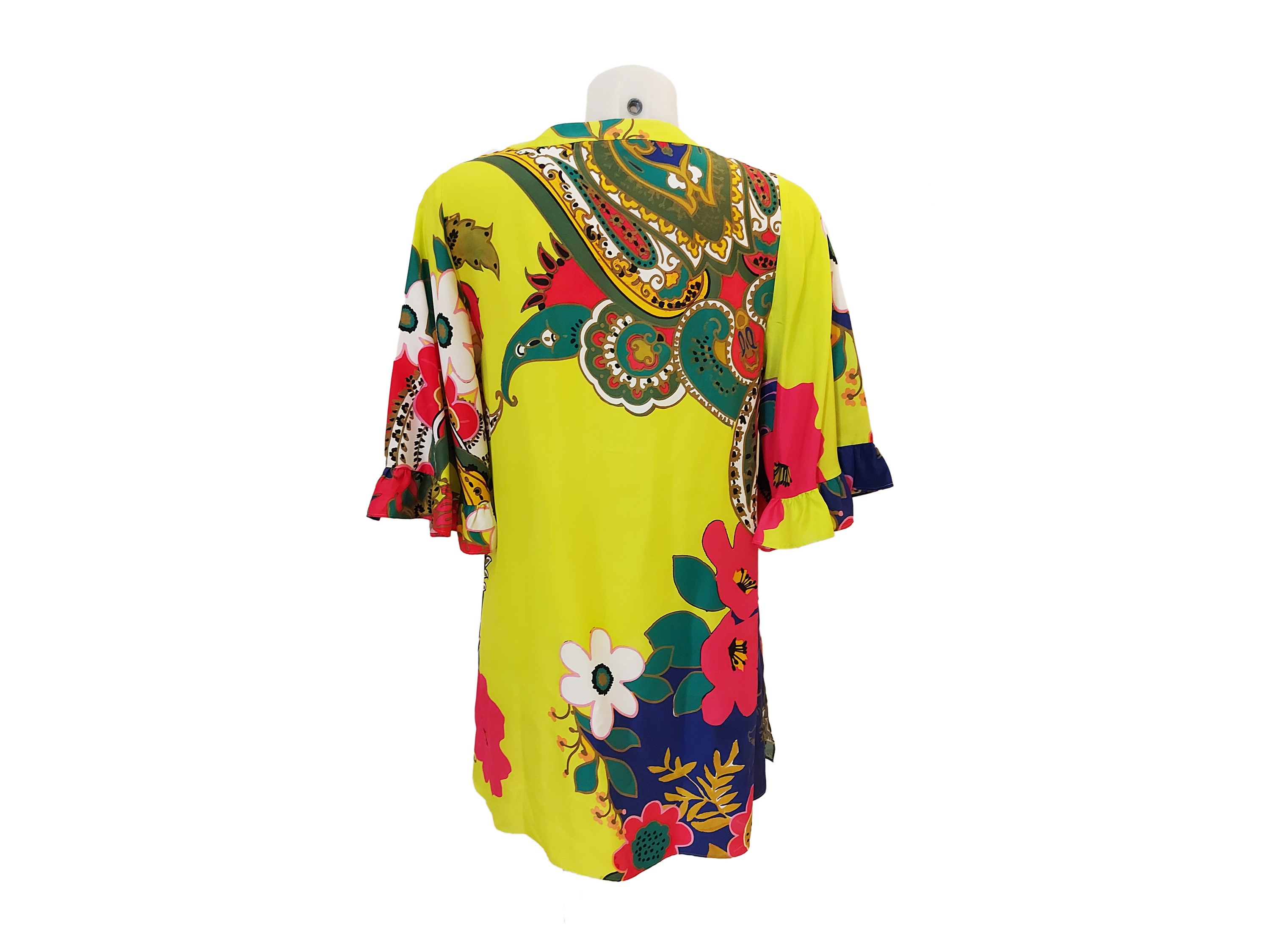 Max & Co. - Tunica corta in seta fantasia